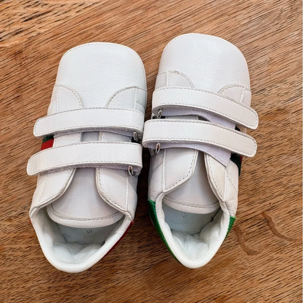 Gucci Baby Ace Leather Sneakers